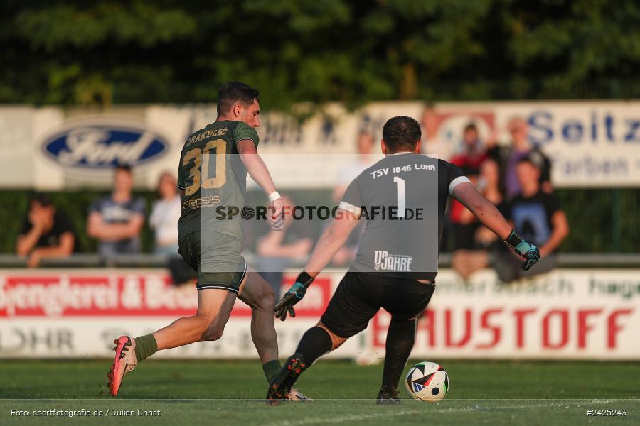Sportgelände, Lohr am Main, 07.08.2024, sport, action, BFV, Fussball, 1. Runde, Toto-Pokal, FCI, TSV, FC Ingolstadt 04, TSV Lohr - Bild-ID: 2425243