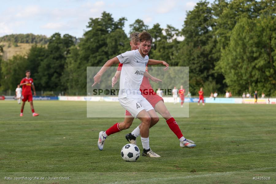 Fundamentum Sportpark, Karlburg, 09.08.2024, sport, action, BFV, Fussball, 5. Spieltag, Bayernliga Nord, SSV, TSV, SSV Jahn Regensburg II (U21), TSV Karlburg - Bild-ID: 2425328