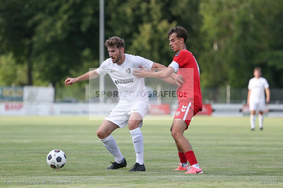 Fundamentum Sportpark, Karlburg, 09.08.2024, sport, action, BFV, Fussball, 5. Spieltag, Bayernliga Nord, SSV, TSV, SSV Jahn Regensburg II (U21), TSV Karlburg - Bild-ID: 2425330