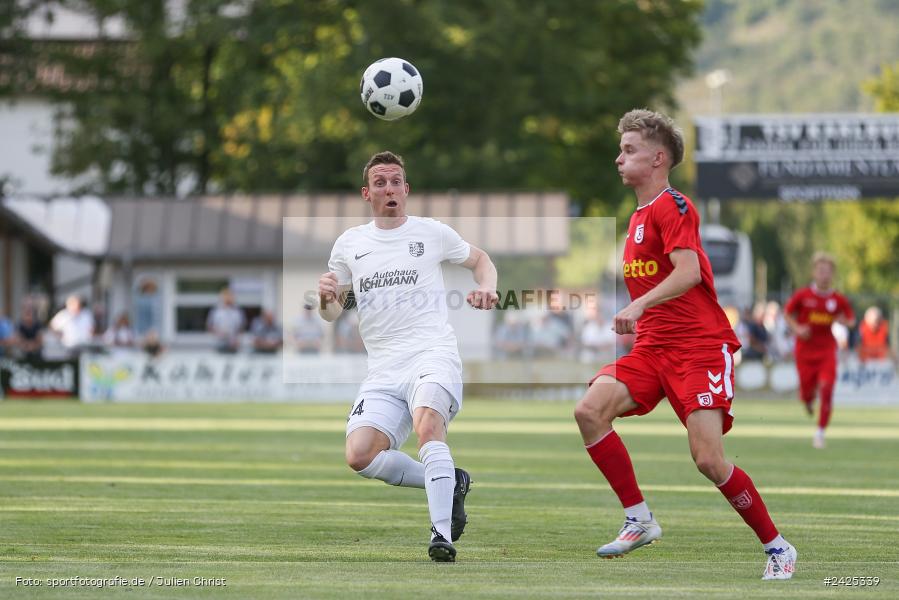 Fundamentum Sportpark, Karlburg, 09.08.2024, sport, action, BFV, Fussball, 5. Spieltag, Bayernliga Nord, SSV, TSV, SSV Jahn Regensburg II (U21), TSV Karlburg - Bild-ID: 2425339