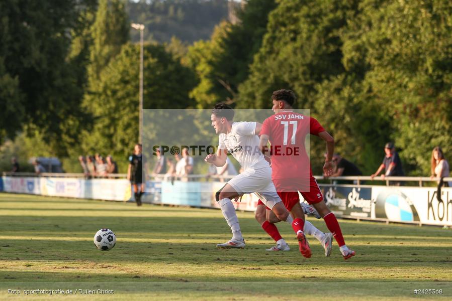 Fundamentum Sportpark, Karlburg, 09.08.2024, sport, action, BFV, Fussball, 5. Spieltag, Bayernliga Nord, SSV, TSV, SSV Jahn Regensburg II (U21), TSV Karlburg - Bild-ID: 2425368