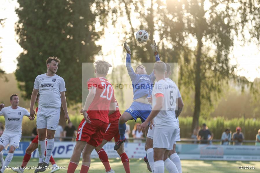 Fundamentum Sportpark, Karlburg, 09.08.2024, sport, action, BFV, Fussball, 5. Spieltag, Bayernliga Nord, SSV, TSV, SSV Jahn Regensburg II (U21), TSV Karlburg - Bild-ID: 2425373