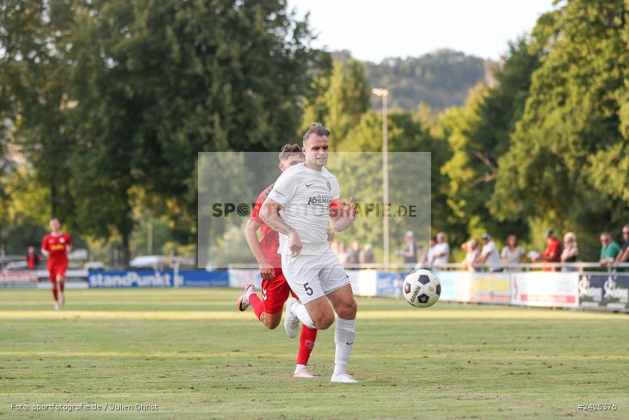 Fundamentum Sportpark, Karlburg, 09.08.2024, sport, action, BFV, Fussball, 5. Spieltag, Bayernliga Nord, SSV, TSV, SSV Jahn Regensburg II (U21), TSV Karlburg - Bild-ID: 2425376