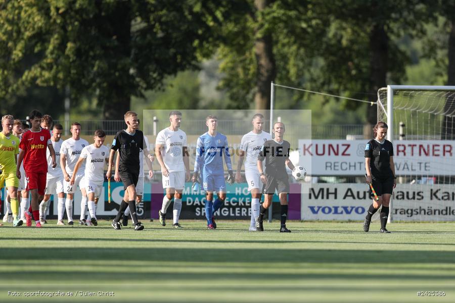 Fundamentum Sportpark, Karlburg, 09.08.2024, sport, action, BFV, Fussball, 5. Spieltag, Bayernliga Nord, SSV, TSV, SSV Jahn Regensburg II (U21), TSV Karlburg - Bild-ID: 2425386