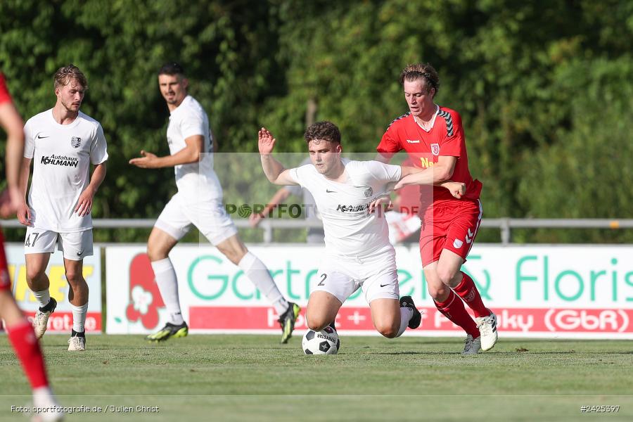 Fundamentum Sportpark, Karlburg, 09.08.2024, sport, action, BFV, Fussball, 5. Spieltag, Bayernliga Nord, SSV, TSV, SSV Jahn Regensburg II (U21), TSV Karlburg - Bild-ID: 2425397