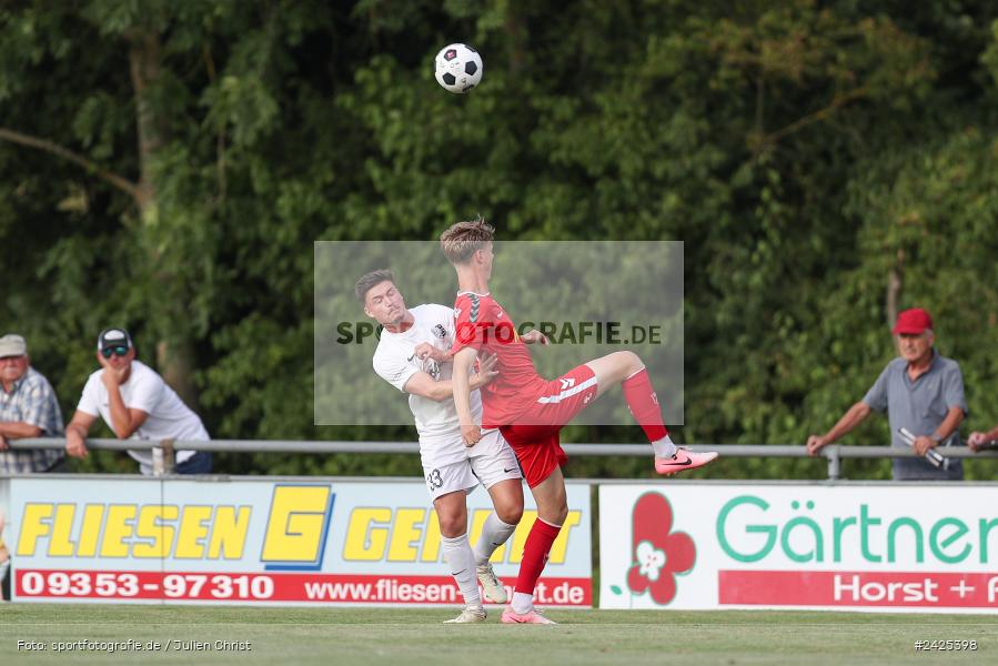 Fundamentum Sportpark, Karlburg, 09.08.2024, sport, action, BFV, Fussball, 5. Spieltag, Bayernliga Nord, SSV, TSV, SSV Jahn Regensburg II (U21), TSV Karlburg - Bild-ID: 2425398