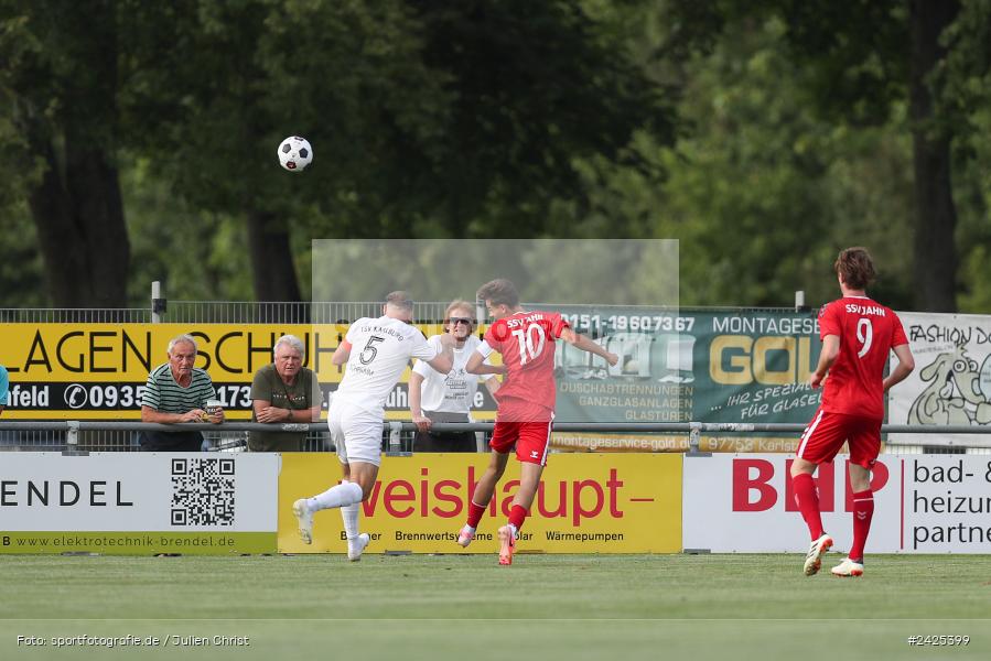 Fundamentum Sportpark, Karlburg, 09.08.2024, sport, action, BFV, Fussball, 5. Spieltag, Bayernliga Nord, SSV, TSV, SSV Jahn Regensburg II (U21), TSV Karlburg - Bild-ID: 2425399