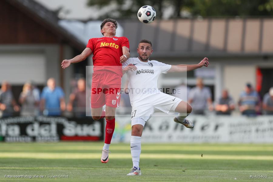 Fundamentum Sportpark, Karlburg, 09.08.2024, sport, action, BFV, Fussball, 5. Spieltag, Bayernliga Nord, SSV, TSV, SSV Jahn Regensburg II (U21), TSV Karlburg - Bild-ID: 2425400