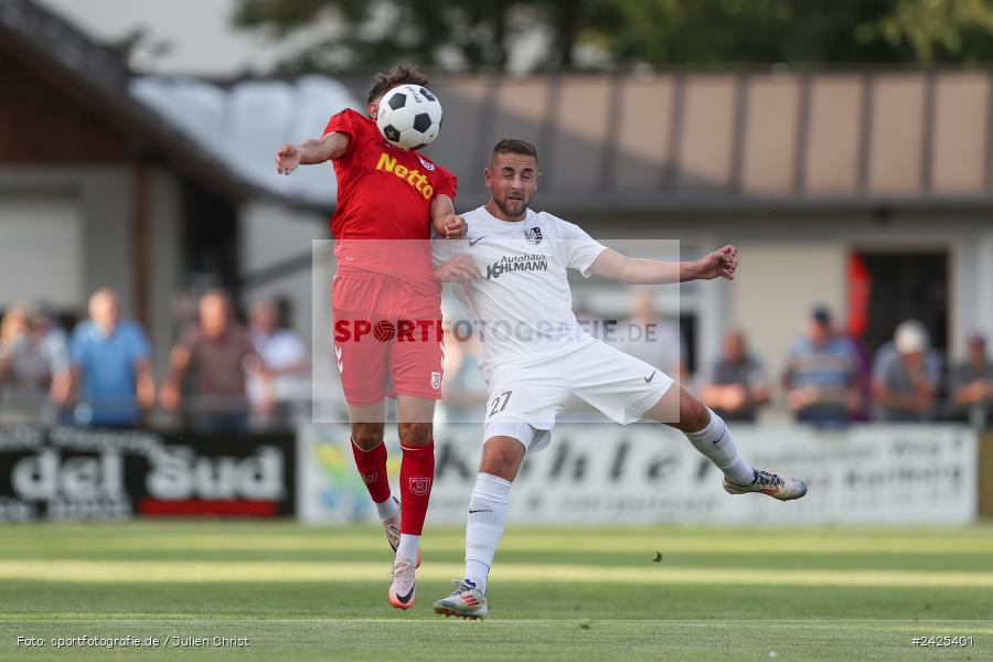 Fundamentum Sportpark, Karlburg, 09.08.2024, sport, action, BFV, Fussball, 5. Spieltag, Bayernliga Nord, SSV, TSV, SSV Jahn Regensburg II (U21), TSV Karlburg - Bild-ID: 2425401