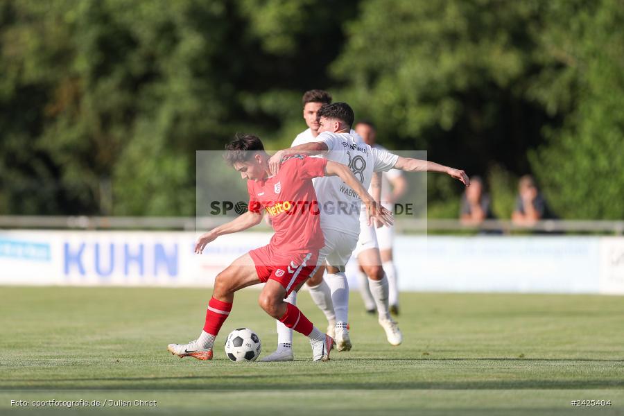 Fundamentum Sportpark, Karlburg, 09.08.2024, sport, action, BFV, Fussball, 5. Spieltag, Bayernliga Nord, SSV, TSV, SSV Jahn Regensburg II (U21), TSV Karlburg - Bild-ID: 2425404