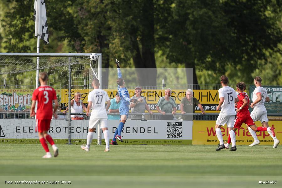 Fundamentum Sportpark, Karlburg, 09.08.2024, sport, action, BFV, Fussball, 5. Spieltag, Bayernliga Nord, SSV, TSV, SSV Jahn Regensburg II (U21), TSV Karlburg - Bild-ID: 2425407 Fundamentum Sportpark, Karlburg, 09.08.2024, sport, action, BFV, Fussball, 5. Spieltag, Bayernliga Nord, SSV, TSV, SSV Jahn Regensburg II (U21), TSV Karlburg - Bild-ID: 2425407