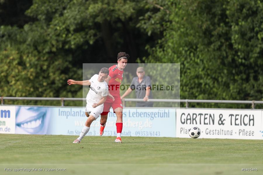 Fundamentum Sportpark, Karlburg, 09.08.2024, sport, action, BFV, Fussball, 5. Spieltag, Bayernliga Nord, SSV, TSV, SSV Jahn Regensburg II (U21), TSV Karlburg - Bild-ID: 2425416