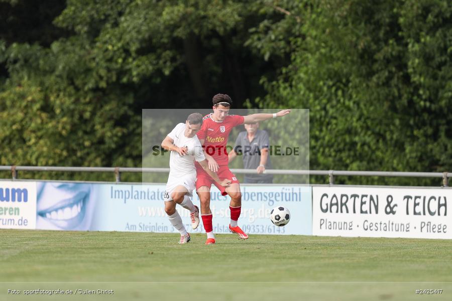 Fundamentum Sportpark, Karlburg, 09.08.2024, sport, action, BFV, Fussball, 5. Spieltag, Bayernliga Nord, SSV, TSV, SSV Jahn Regensburg II (U21), TSV Karlburg - Bild-ID: 2425417