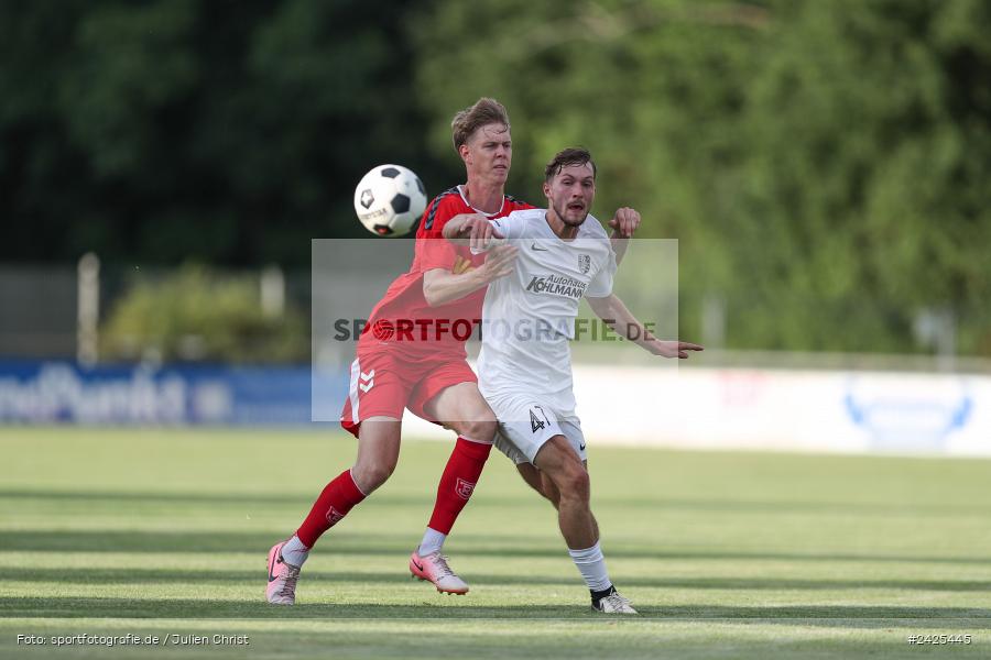 Fundamentum Sportpark, Karlburg, 09.08.2024, sport, action, BFV, Fussball, 5. Spieltag, Bayernliga Nord, SSV, TSV, SSV Jahn Regensburg II (U21), TSV Karlburg - Bild-ID: 2425445 Fundamentum Sportpark, Karlburg, 09.08.2024, sport, action, BFV, Fussball, 5. Spieltag, Bayernliga Nord, SSV, TSV, SSV Jahn Regensburg II (U21), TSV Karlburg - Bild-ID: 2425445