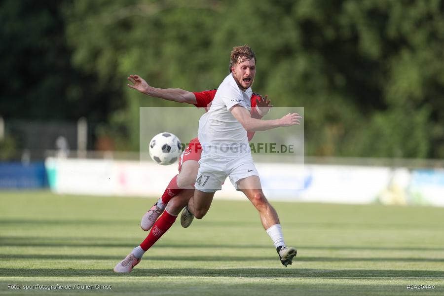 Fundamentum Sportpark, Karlburg, 09.08.2024, sport, action, BFV, Fussball, 5. Spieltag, Bayernliga Nord, SSV, TSV, SSV Jahn Regensburg II (U21), TSV Karlburg - Bild-ID: 2425446 Fundamentum Sportpark, Karlburg, 09.08.2024, sport, action, BFV, Fussball, 5. Spieltag, Bayernliga Nord, SSV, TSV, SSV Jahn Regensburg II (U21), TSV Karlburg - Bild-ID: 2425446