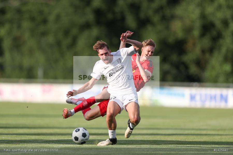 Fundamentum Sportpark, Karlburg, 09.08.2024, sport, action, BFV, Fussball, 5. Spieltag, Bayernliga Nord, SSV, TSV, SSV Jahn Regensburg II (U21), TSV Karlburg - Bild-ID: 2425447 Fundamentum Sportpark, Karlburg, 09.08.2024, sport, action, BFV, Fussball, 5. Spieltag, Bayernliga Nord, SSV, TSV, SSV Jahn Regensburg II (U21), TSV Karlburg - Bild-ID: 2425447