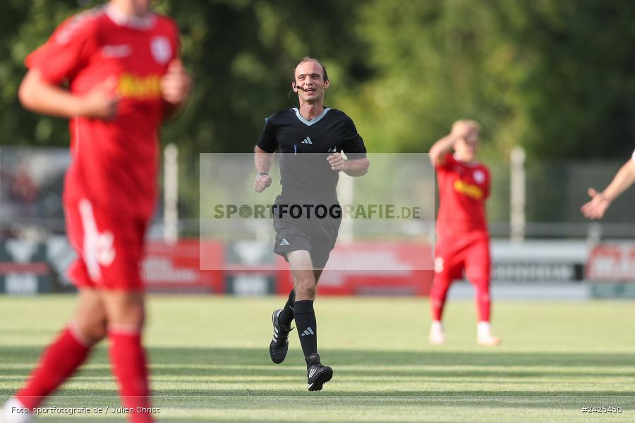 Fundamentum Sportpark, Karlburg, 09.08.2024, sport, action, BFV, Fussball, 5. Spieltag, Bayernliga Nord, SSV, TSV, SSV Jahn Regensburg II (U21), TSV Karlburg - Bild-ID: 2425450 Fundamentum Sportpark, Karlburg, 09.08.2024, sport, action, BFV, Fussball, 5. Spieltag, Bayernliga Nord, SSV, TSV, SSV Jahn Regensburg II (U21), TSV Karlburg - Bild-ID: 2425450