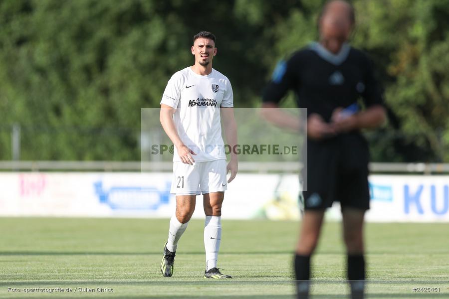 Fundamentum Sportpark, Karlburg, 09.08.2024, sport, action, BFV, Fussball, 5. Spieltag, Bayernliga Nord, SSV, TSV, SSV Jahn Regensburg II (U21), TSV Karlburg - Bild-ID: 2425451 Fundamentum Sportpark, Karlburg, 09.08.2024, sport, action, BFV, Fussball, 5. Spieltag, Bayernliga Nord, SSV, TSV, SSV Jahn Regensburg II (U21), TSV Karlburg - Bild-ID: 2425451