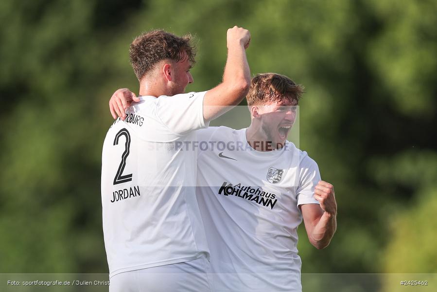 Fundamentum Sportpark, Karlburg, 09.08.2024, sport, action, BFV, Fussball, 5. Spieltag, Bayernliga Nord, SSV, TSV, SSV Jahn Regensburg II (U21), TSV Karlburg - Bild-ID: 2425462 Fundamentum Sportpark, Karlburg, 09.08.2024, sport, action, BFV, Fussball, 5. Spieltag, Bayernliga Nord, SSV, TSV, SSV Jahn Regensburg II (U21), TSV Karlburg - Bild-ID: 2425462