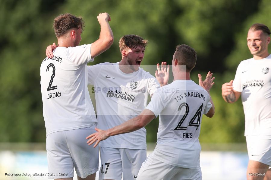 Fundamentum Sportpark, Karlburg, 09.08.2024, sport, action, BFV, Fussball, 5. Spieltag, Bayernliga Nord, SSV, TSV, SSV Jahn Regensburg II (U21), TSV Karlburg - Bild-ID: 2425464 Fundamentum Sportpark, Karlburg, 09.08.2024, sport, action, BFV, Fussball, 5. Spieltag, Bayernliga Nord, SSV, TSV, SSV Jahn Regensburg II (U21), TSV Karlburg - Bild-ID: 2425464