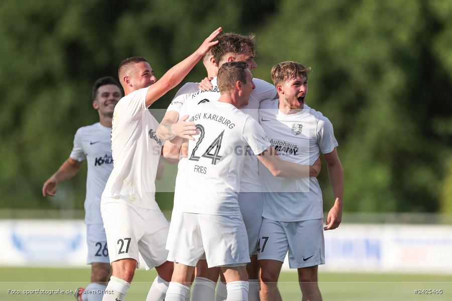 Fundamentum Sportpark, Karlburg, 09.08.2024, sport, action, BFV, Fussball, 5. Spieltag, Bayernliga Nord, SSV, TSV, SSV Jahn Regensburg II (U21), TSV Karlburg - Bild-ID: 2425465 Fundamentum Sportpark, Karlburg, 09.08.2024, sport, action, BFV, Fussball, 5. Spieltag, Bayernliga Nord, SSV, TSV, SSV Jahn Regensburg II (U21), TSV Karlburg - Bild-ID: 2425465