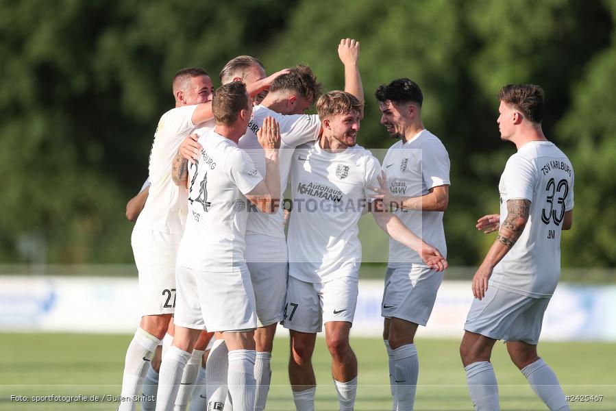 Fundamentum Sportpark, Karlburg, 09.08.2024, sport, action, BFV, Fussball, 5. Spieltag, Bayernliga Nord, SSV, TSV, SSV Jahn Regensburg II (U21), TSV Karlburg - Bild-ID: 2425467 Fundamentum Sportpark, Karlburg, 09.08.2024, sport, action, BFV, Fussball, 5. Spieltag, Bayernliga Nord, SSV, TSV, SSV Jahn Regensburg II (U21), TSV Karlburg - Bild-ID: 2425467