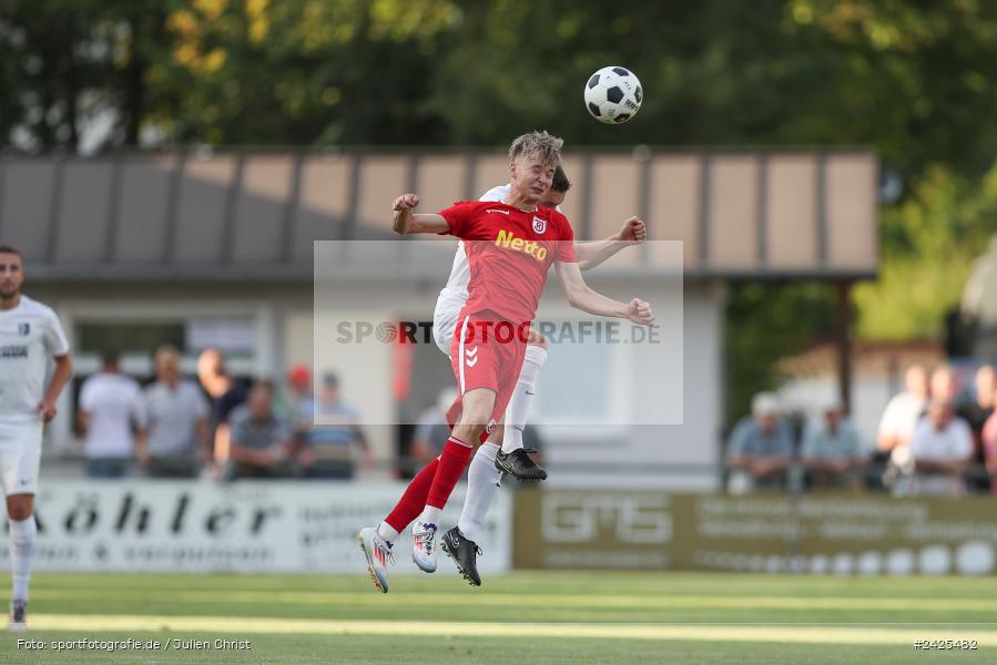 Fundamentum Sportpark, Karlburg, 09.08.2024, sport, action, BFV, Fussball, 5. Spieltag, Bayernliga Nord, SSV, TSV, SSV Jahn Regensburg II (U21), TSV Karlburg - Bild-ID: 2425482