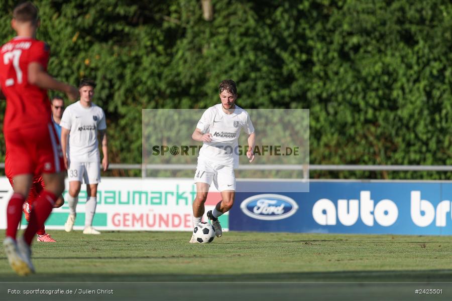 Fundamentum Sportpark, Karlburg, 09.08.2024, sport, action, BFV, Fussball, 5. Spieltag, Bayernliga Nord, SSV, TSV, SSV Jahn Regensburg II (U21), TSV Karlburg - Bild-ID: 2425501