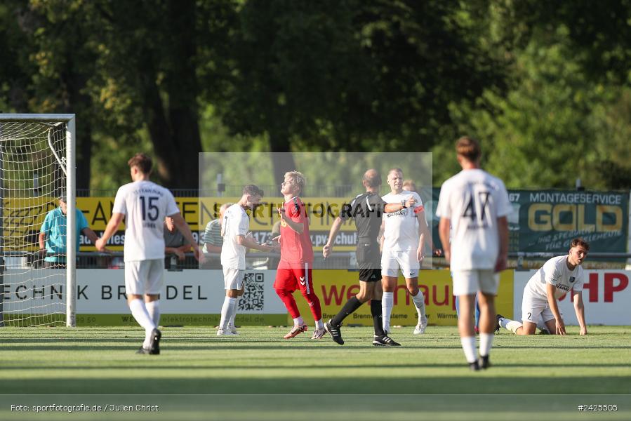 Fundamentum Sportpark, Karlburg, 09.08.2024, sport, action, BFV, Fussball, 5. Spieltag, Bayernliga Nord, SSV, TSV, SSV Jahn Regensburg II (U21), TSV Karlburg - Bild-ID: 2425505