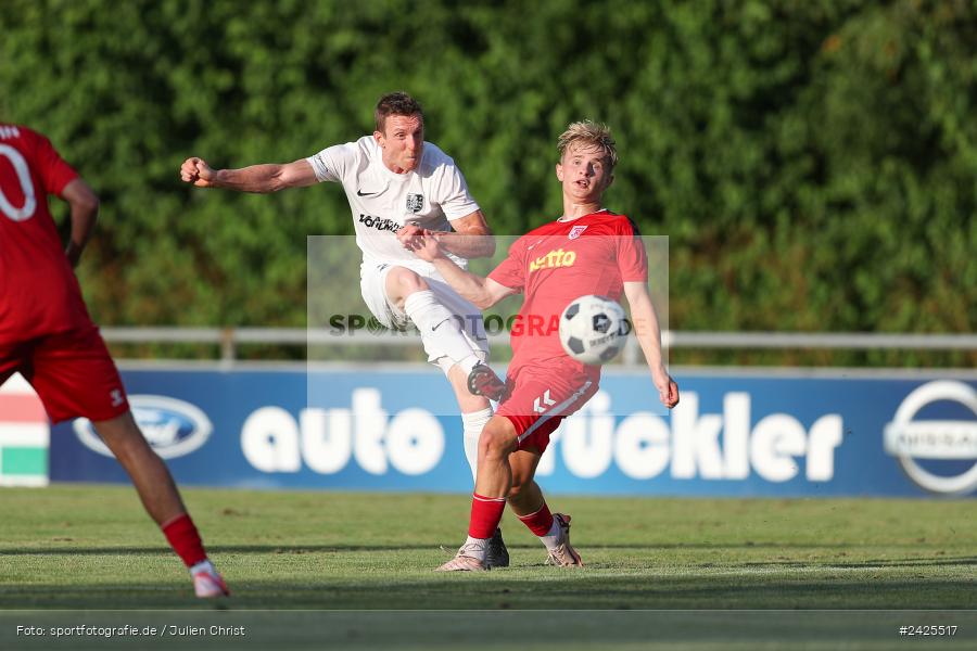 Fundamentum Sportpark, Karlburg, 09.08.2024, sport, action, BFV, Fussball, 5. Spieltag, Bayernliga Nord, SSV, TSV, SSV Jahn Regensburg II (U21), TSV Karlburg - Bild-ID: 2425517