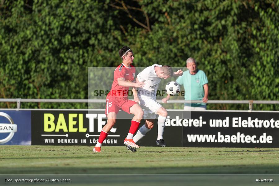 Fundamentum Sportpark, Karlburg, 09.08.2024, sport, action, BFV, Fussball, 5. Spieltag, Bayernliga Nord, SSV, TSV, SSV Jahn Regensburg II (U21), TSV Karlburg - Bild-ID: 2425518