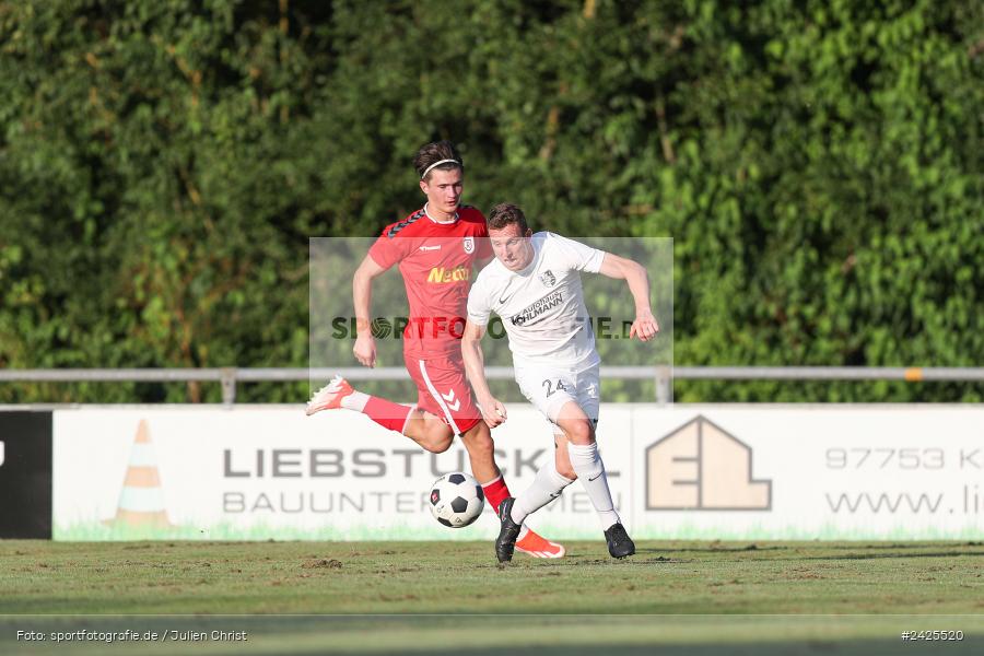 Fundamentum Sportpark, Karlburg, 09.08.2024, sport, action, BFV, Fussball, 5. Spieltag, Bayernliga Nord, SSV, TSV, SSV Jahn Regensburg II (U21), TSV Karlburg - Bild-ID: 2425520