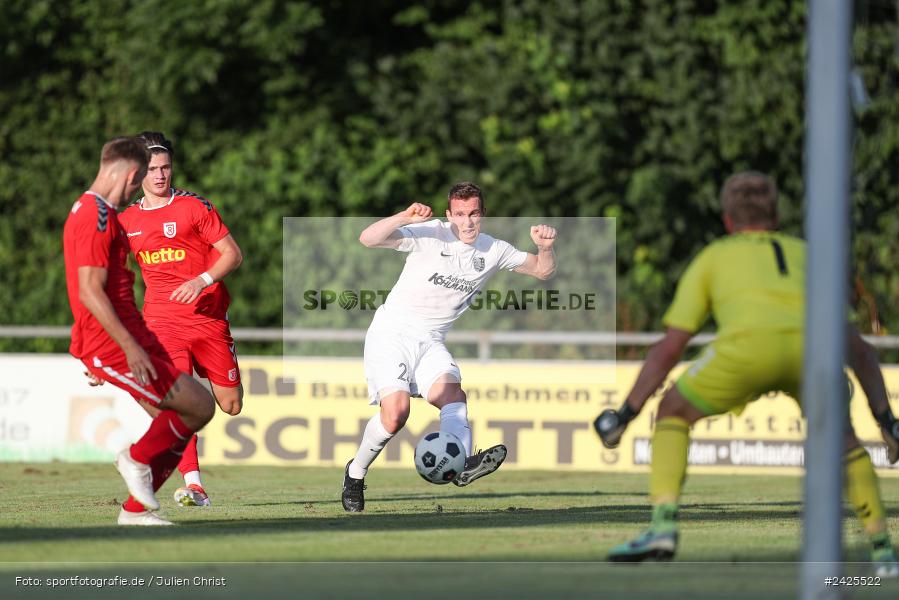 Fundamentum Sportpark, Karlburg, 09.08.2024, sport, action, BFV, Fussball, 5. Spieltag, Bayernliga Nord, SSV, TSV, SSV Jahn Regensburg II (U21), TSV Karlburg - Bild-ID: 2425522