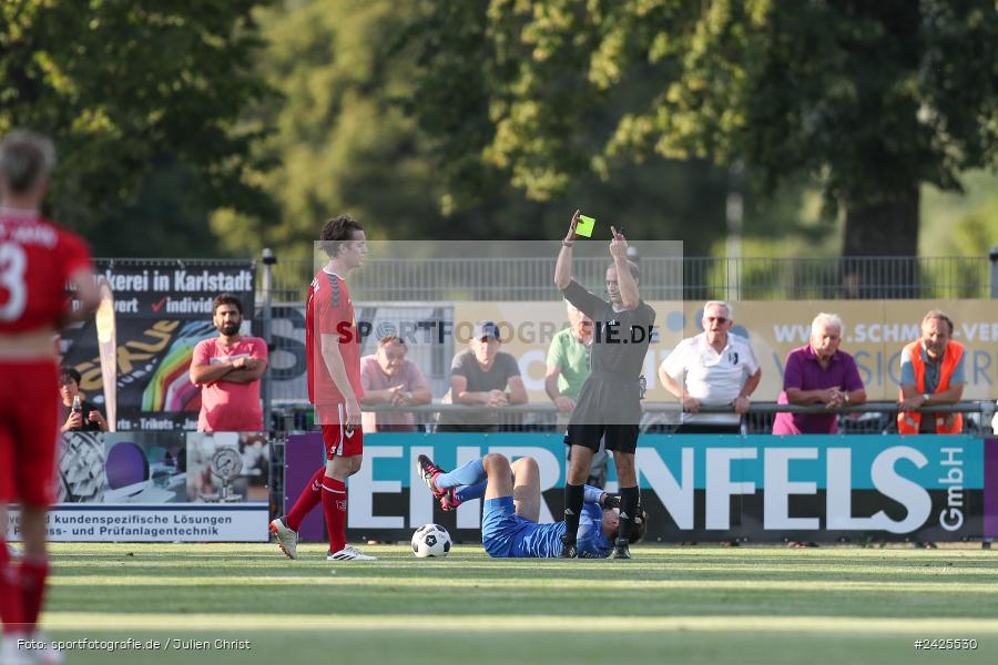 Fundamentum Sportpark, Karlburg, 09.08.2024, sport, action, BFV, Fussball, 5. Spieltag, Bayernliga Nord, SSV, TSV, SSV Jahn Regensburg II (U21), TSV Karlburg - Bild-ID: 2425530