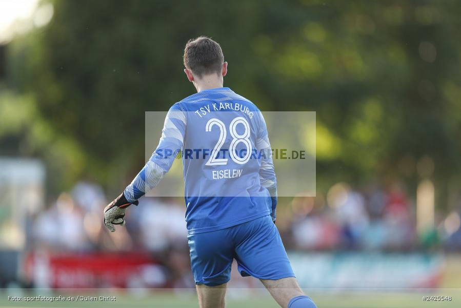 Fundamentum Sportpark, Karlburg, 09.08.2024, sport, action, BFV, Fussball, 5. Spieltag, Bayernliga Nord, SSV, TSV, SSV Jahn Regensburg II (U21), TSV Karlburg - Bild-ID: 2425548
