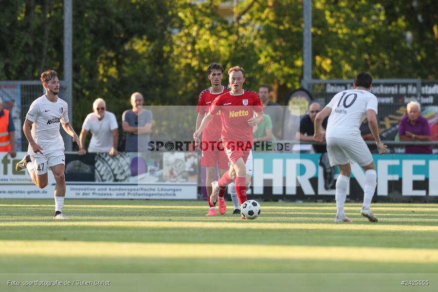 Fundamentum Sportpark, Karlburg, 09.08.2024, sport, action, BFV, Fussball, 5. Spieltag, Bayernliga Nord, SSV, TSV, SSV Jahn Regensburg II (U21), TSV Karlburg - Bild-ID: 2425555