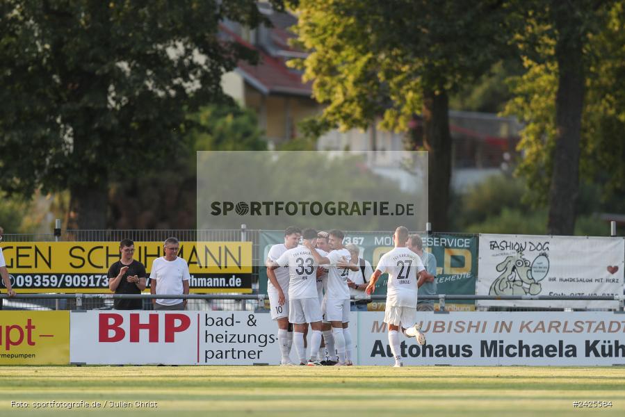 Fundamentum Sportpark, Karlburg, 09.08.2024, sport, action, BFV, Fussball, 5. Spieltag, Bayernliga Nord, SSV, TSV, SSV Jahn Regensburg II (U21), TSV Karlburg - Bild-ID: 2425584