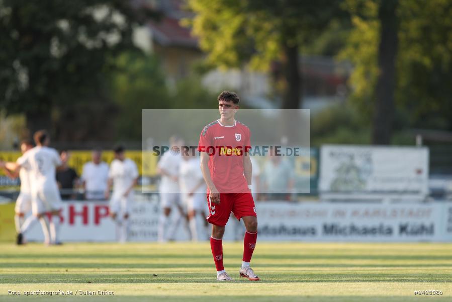 Fundamentum Sportpark, Karlburg, 09.08.2024, sport, action, BFV, Fussball, 5. Spieltag, Bayernliga Nord, SSV, TSV, SSV Jahn Regensburg II (U21), TSV Karlburg - Bild-ID: 2425586