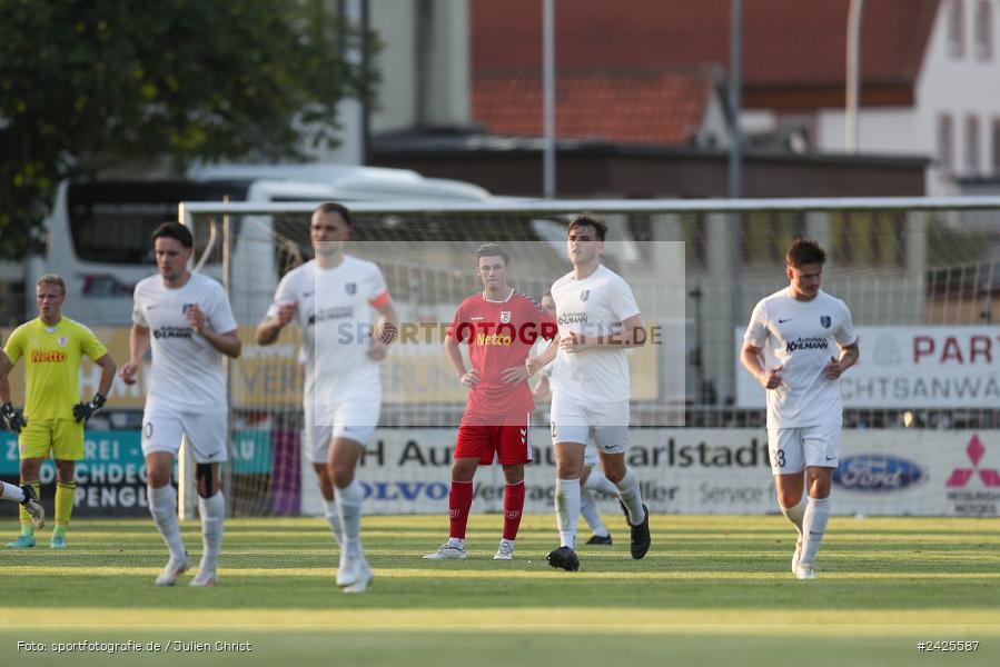 Fundamentum Sportpark, Karlburg, 09.08.2024, sport, action, BFV, Fussball, 5. Spieltag, Bayernliga Nord, SSV, TSV, SSV Jahn Regensburg II (U21), TSV Karlburg - Bild-ID: 2425587