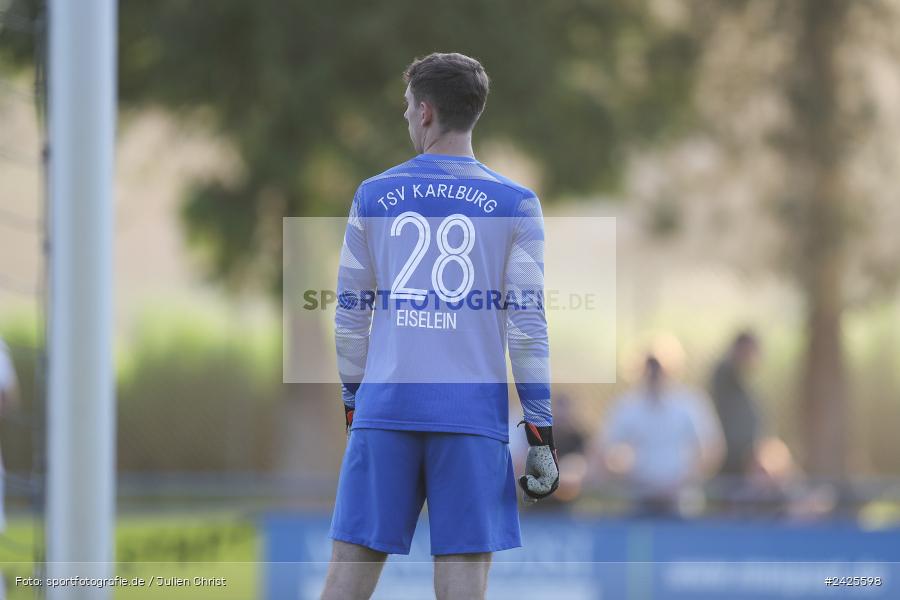 Fundamentum Sportpark, Karlburg, 09.08.2024, sport, action, BFV, Fussball, 5. Spieltag, Bayernliga Nord, SSV, TSV, SSV Jahn Regensburg II (U21), TSV Karlburg - Bild-ID: 2425598