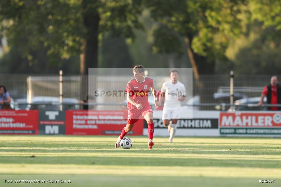 Fundamentum Sportpark, Karlburg, 09.08.2024, sport, action, BFV, Fussball, 5. Spieltag, Bayernliga Nord, SSV, TSV, SSV Jahn Regensburg II (U21), TSV Karlburg - Bild-ID: 2425611