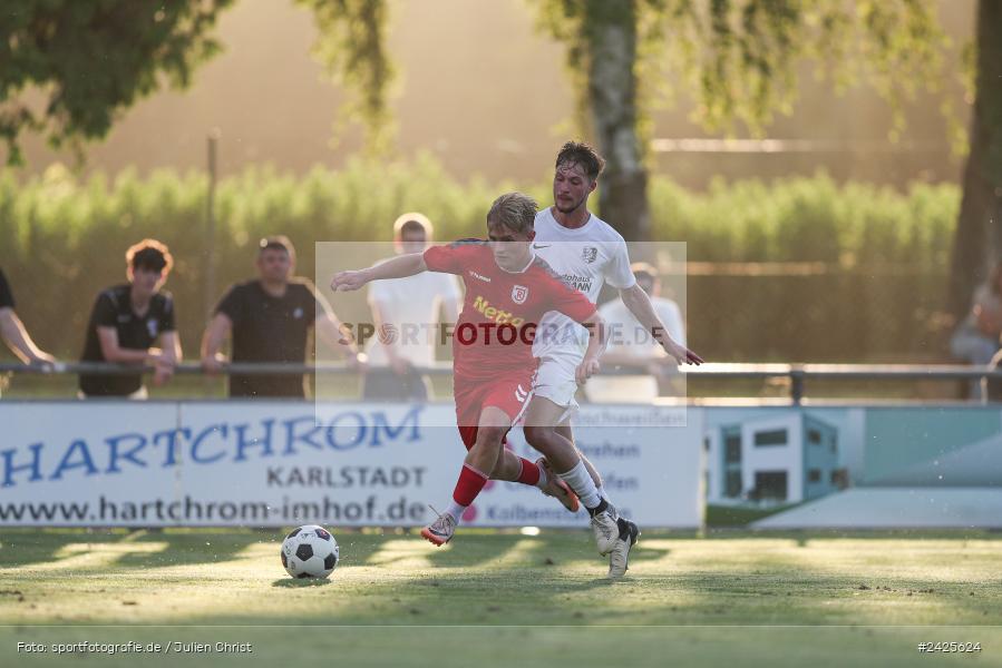 Fundamentum Sportpark, Karlburg, 09.08.2024, sport, action, BFV, Fussball, 5. Spieltag, Bayernliga Nord, SSV, TSV, SSV Jahn Regensburg II (U21), TSV Karlburg - Bild-ID: 2425624