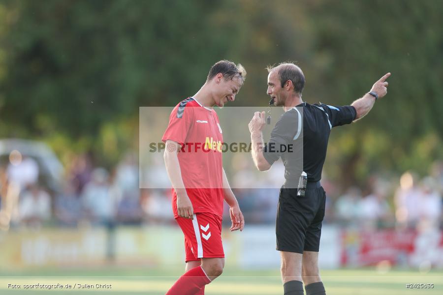 Fundamentum Sportpark, Karlburg, 09.08.2024, sport, action, BFV, Fussball, 5. Spieltag, Bayernliga Nord, SSV, TSV, SSV Jahn Regensburg II (U21), TSV Karlburg - Bild-ID: 2425635
