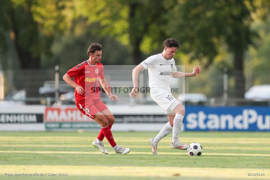 Fundamentum Sportpark, Karlburg, 09.08.2024, sport, action, BFV, Fussball, 5. Spieltag, Bayernliga Nord, SSV, TSV, SSV Jahn Regensburg II (U21), TSV Karlburg - Bild-ID: 2425644