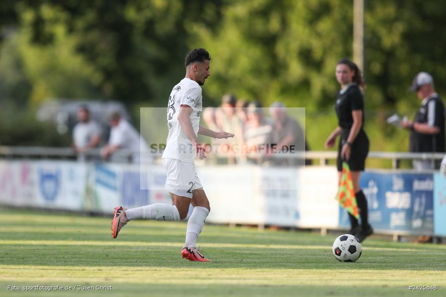 Fundamentum Sportpark, Karlburg, 09.08.2024, sport, action, BFV, Fussball, 5. Spieltag, Bayernliga Nord, SSV, TSV, SSV Jahn Regensburg II (U21), TSV Karlburg - Bild-ID: 2425648