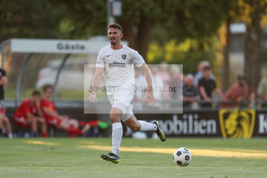 Fundamentum Sportpark, Karlburg, 09.08.2024, sport, action, BFV, Fussball, 5. Spieltag, Bayernliga Nord, SSV, TSV, SSV Jahn Regensburg II (U21), TSV Karlburg - Bild-ID: 2425660