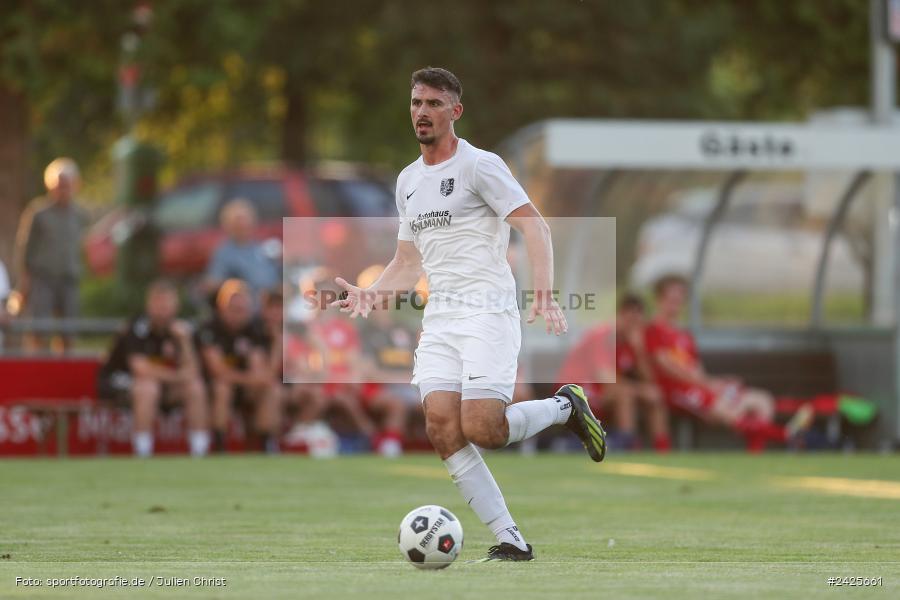 Fundamentum Sportpark, Karlburg, 09.08.2024, sport, action, BFV, Fussball, 5. Spieltag, Bayernliga Nord, SSV, TSV, SSV Jahn Regensburg II (U21), TSV Karlburg - Bild-ID: 2425661