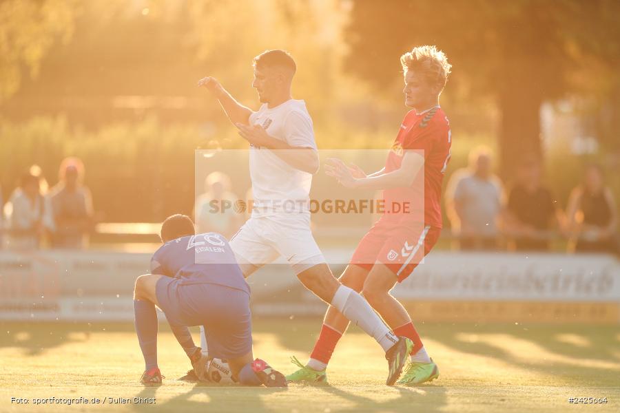 Fundamentum Sportpark, Karlburg, 09.08.2024, sport, action, BFV, Fussball, 5. Spieltag, Bayernliga Nord, SSV, TSV, SSV Jahn Regensburg II (U21), TSV Karlburg - Bild-ID: 2425664