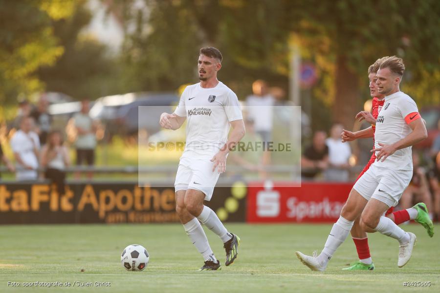 Fundamentum Sportpark, Karlburg, 09.08.2024, sport, action, BFV, Fussball, 5. Spieltag, Bayernliga Nord, SSV, TSV, SSV Jahn Regensburg II (U21), TSV Karlburg - Bild-ID: 2425665
