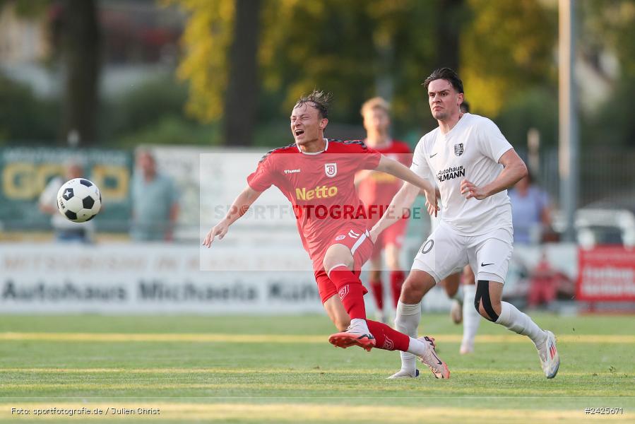 Fundamentum Sportpark, Karlburg, 09.08.2024, sport, action, BFV, Fussball, 5. Spieltag, Bayernliga Nord, SSV, TSV, SSV Jahn Regensburg II (U21), TSV Karlburg - Bild-ID: 2425671